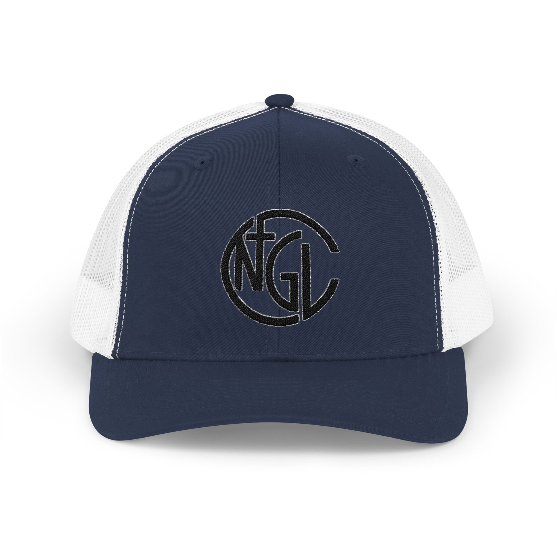 Navy / White