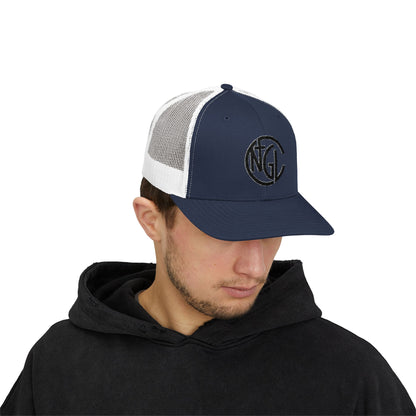 Navy / White